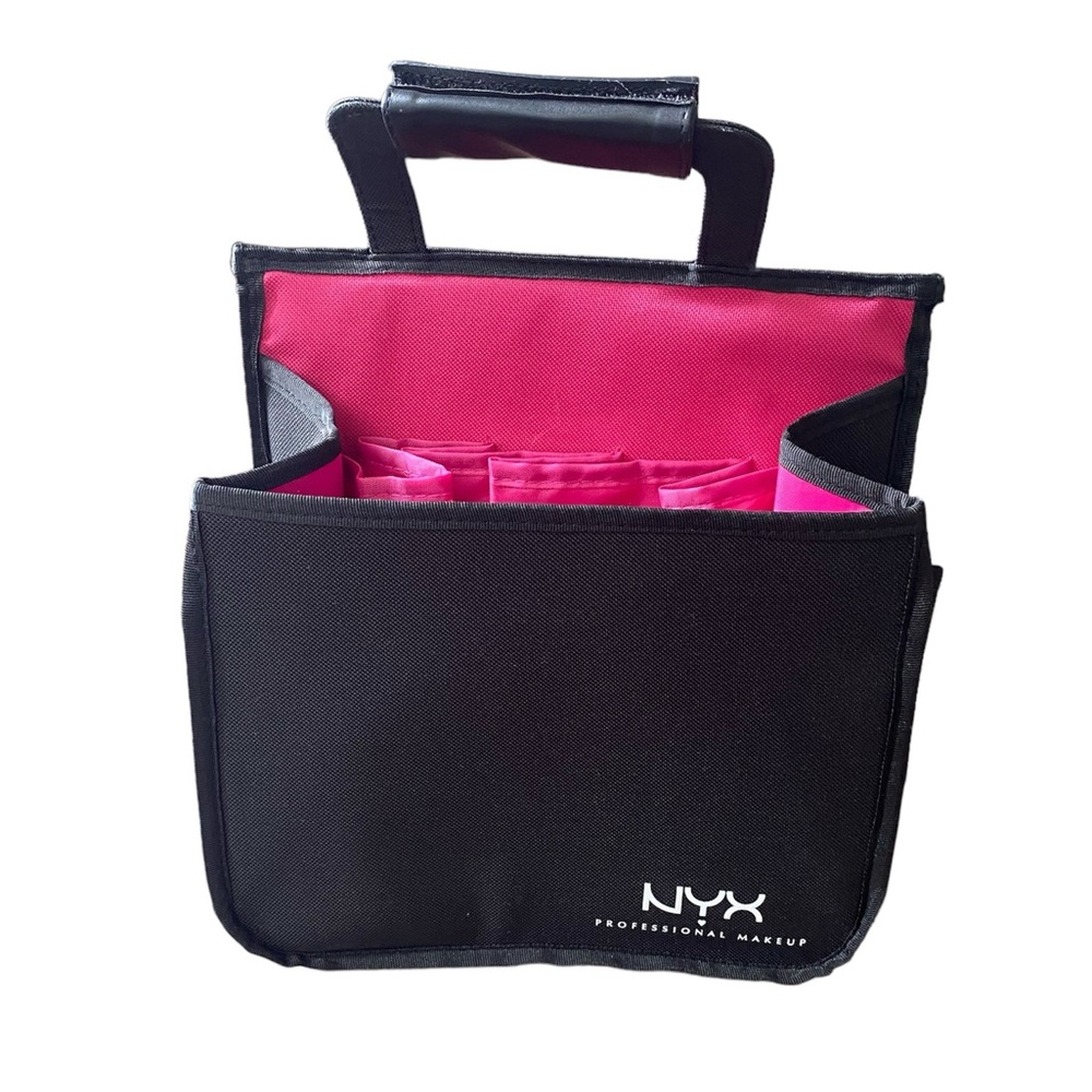 NYX Black and Pink Cosmetic Bag